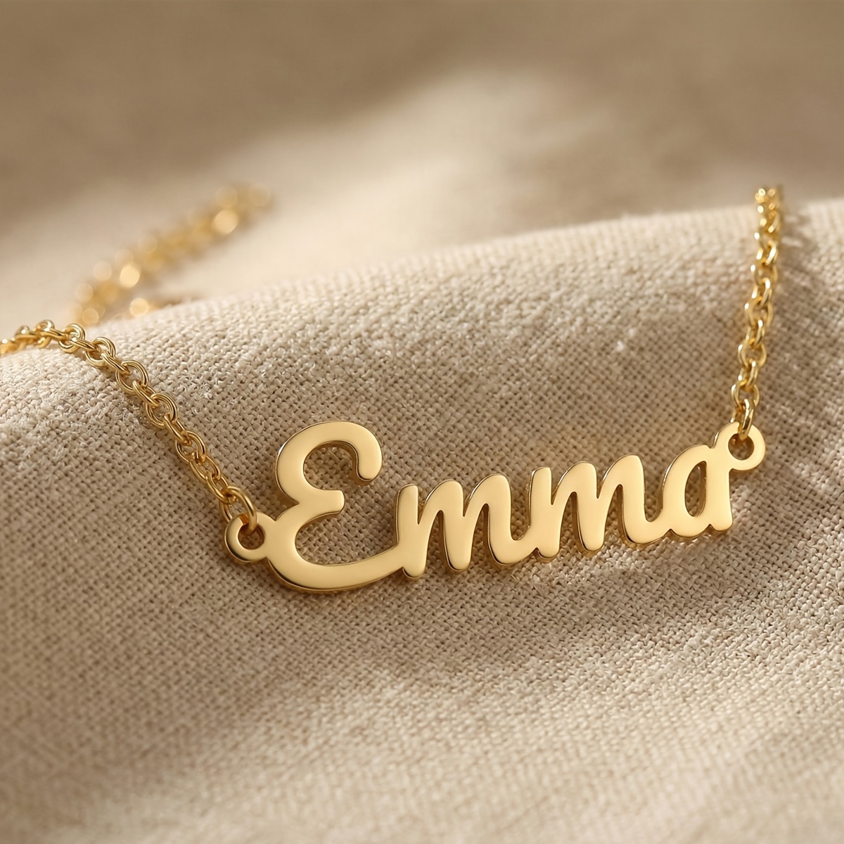 Women's Personalized Name Stainless Steel Anklet, Minimalist Summer Accessory