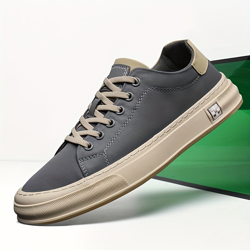 mens new board shoes fashionable casual versatile lace up canvas shoes trendy business comfortable mens low top casual sports business casual shoes