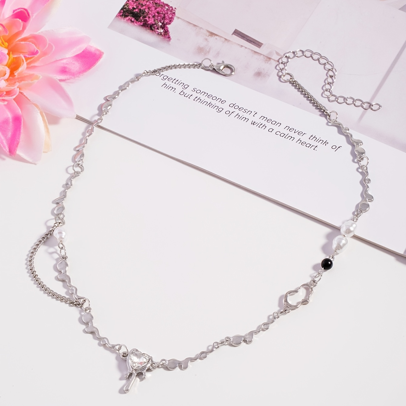Women's Light Luxury High-End Love Necklace