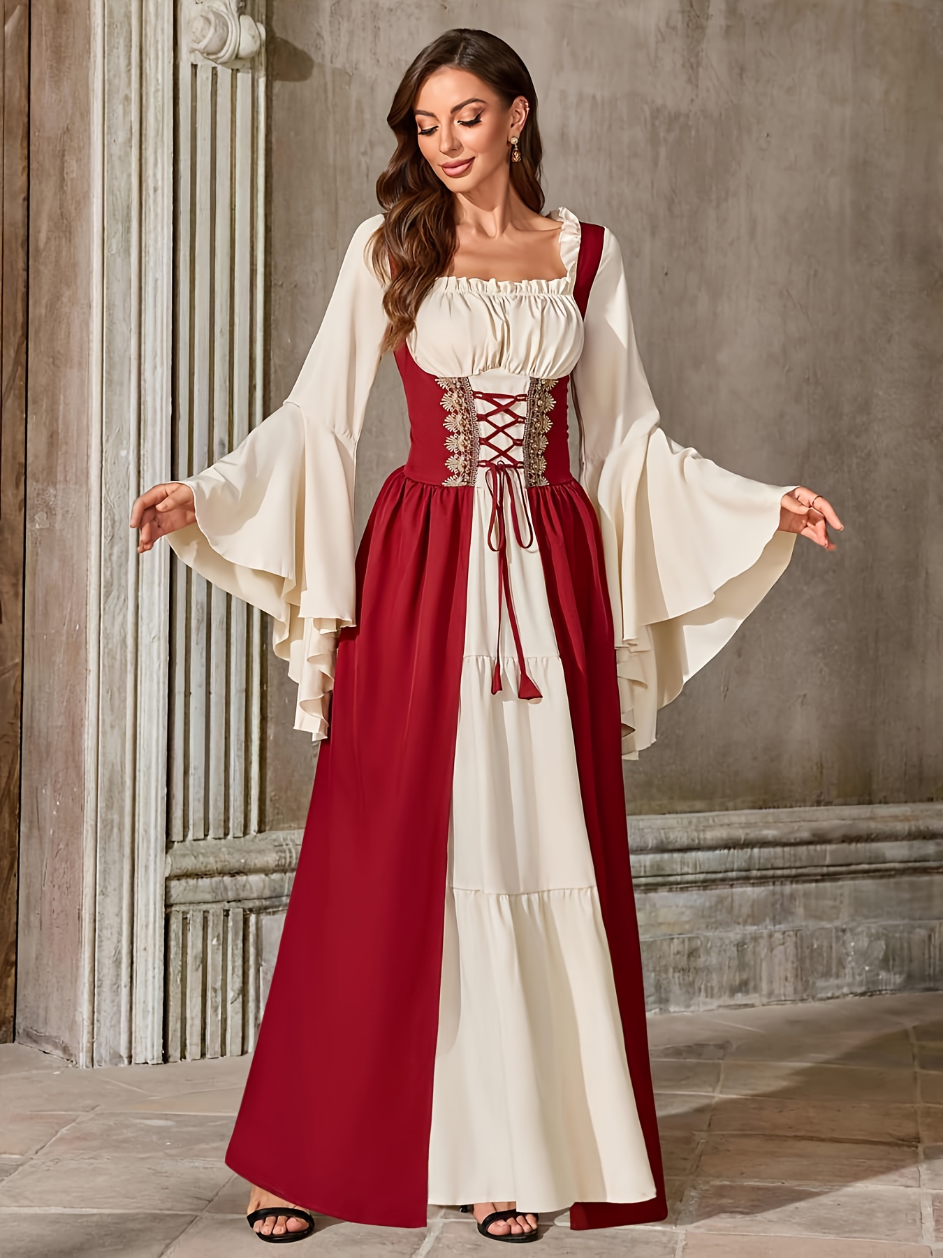long sleeve midi dress sequin Long Sleeve Sequin Tea Length Dress