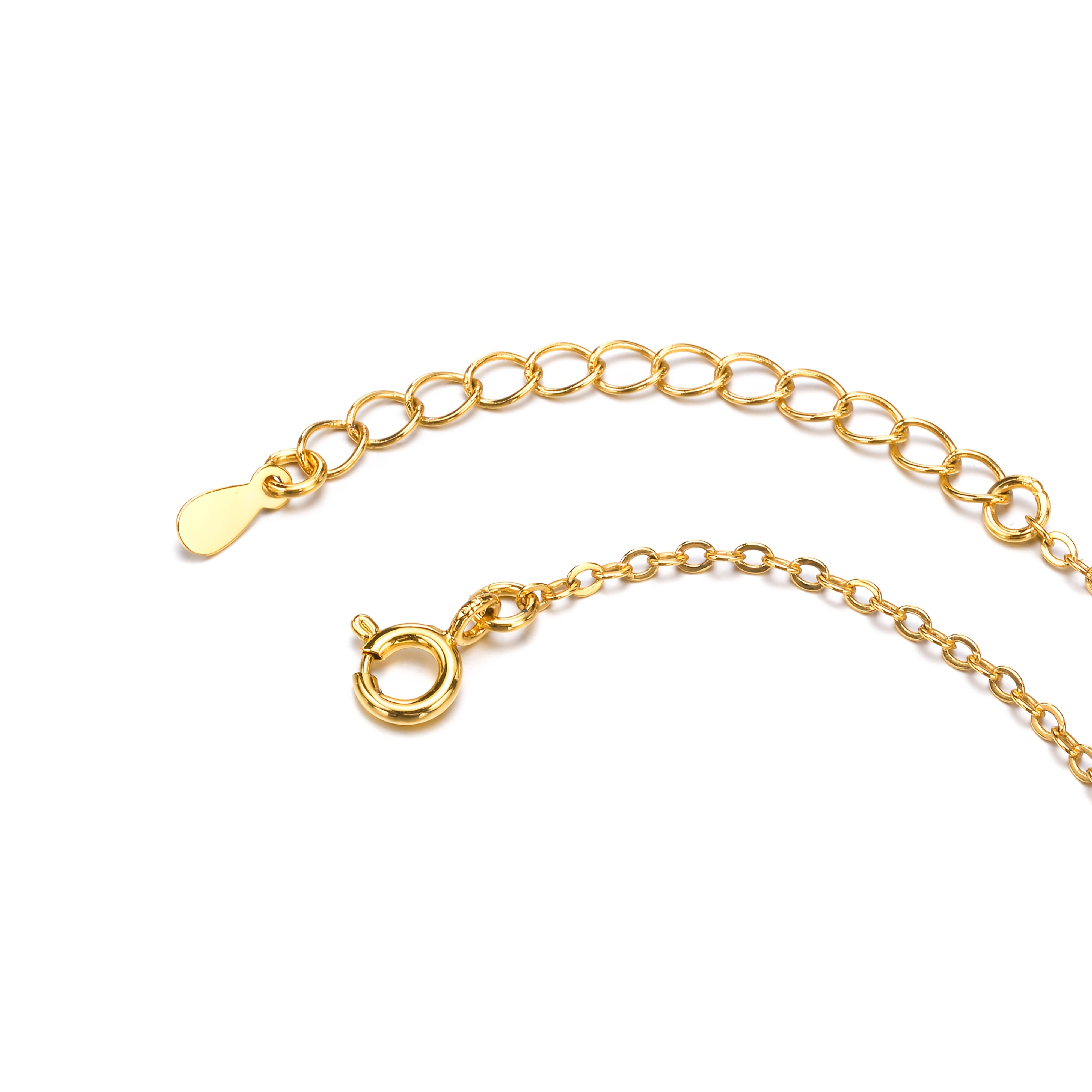 Women's 925 Sterling Silver Golden Wave Bracelet, Elegant Design