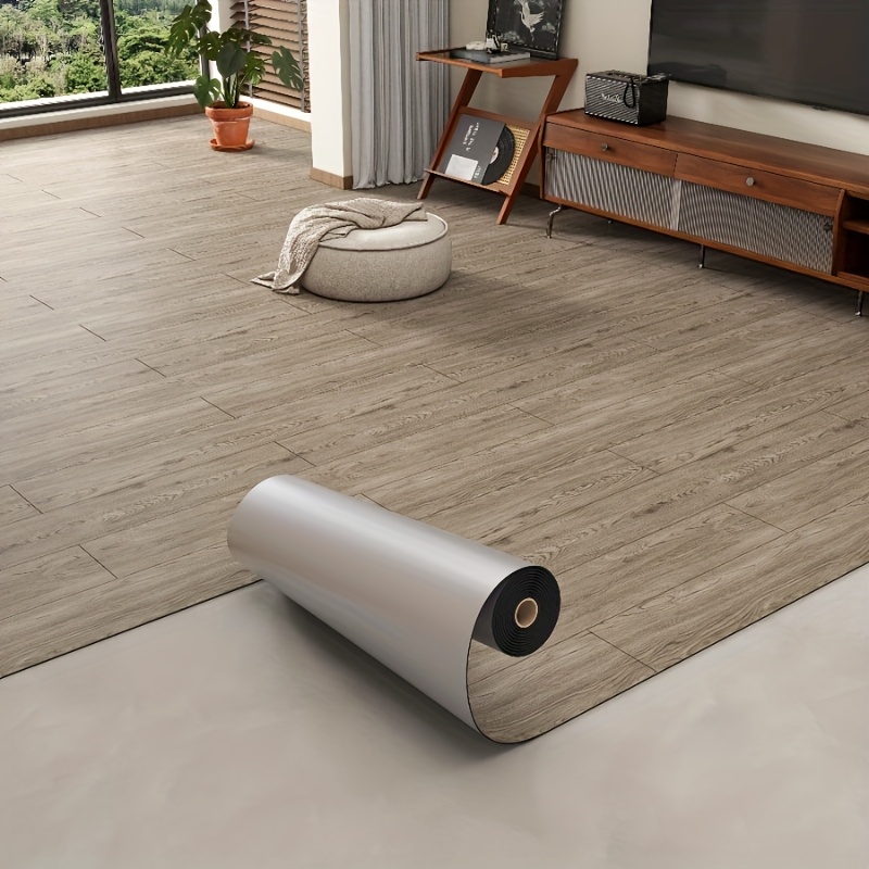 6 colors   1 2 roll pvc thickened 3d texture retro wood grain flooring self   coating easy to   peel and stick waterproof wear resistant easy to clean suitable for indoor floor covering