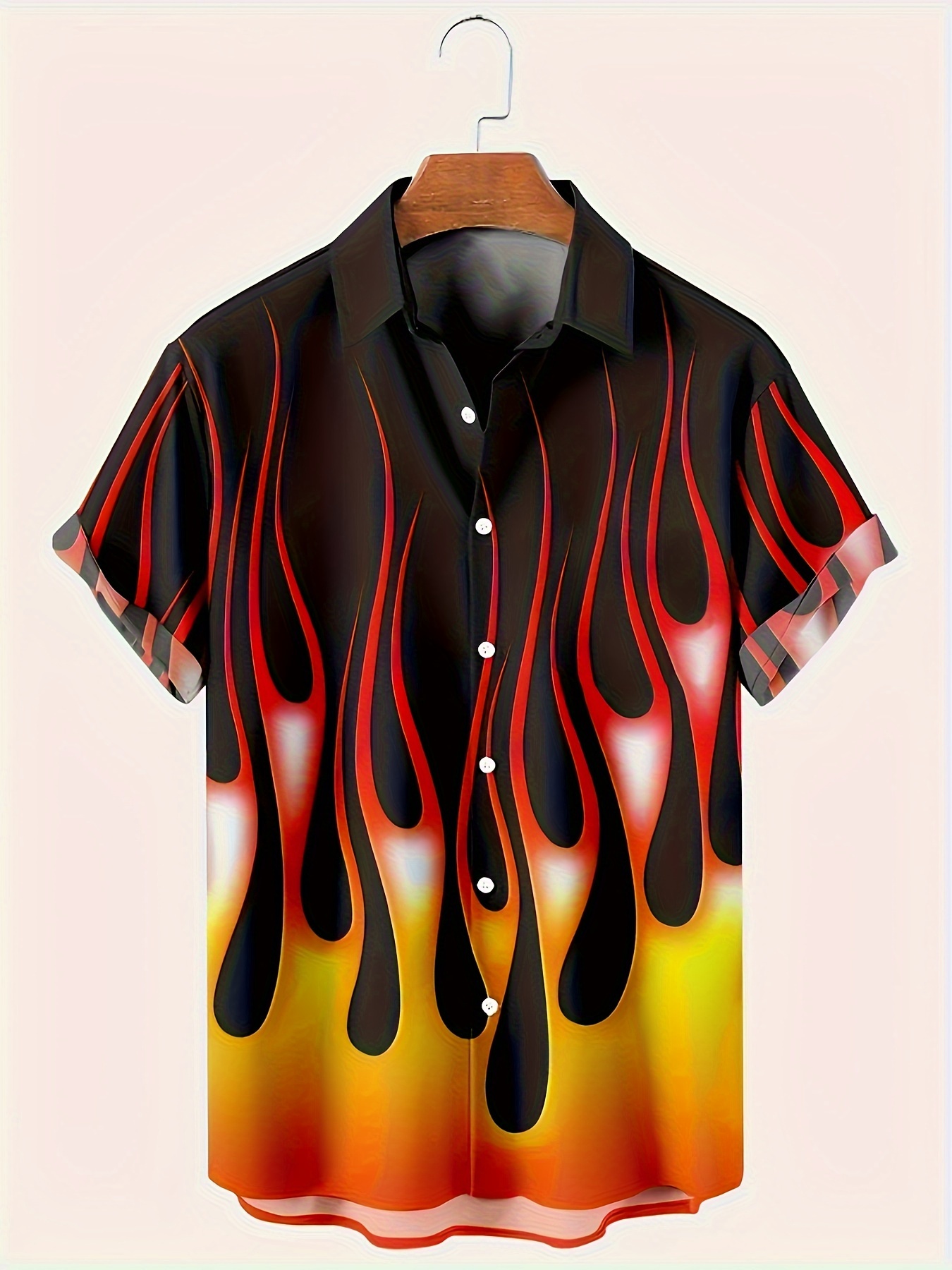 Flame shirts for fashion