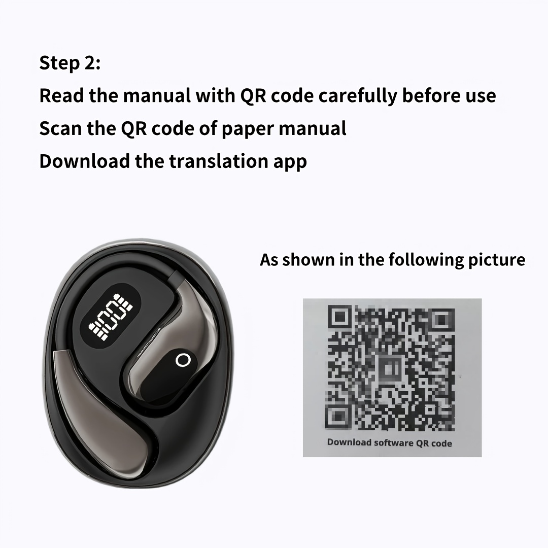 2025 New AI Real-Time Translation Wireless Earbuds, Supports 144 Languages, LED Battery Display, Ultra-Lightweight, Long Standby, Touch Control, Auto Pairing, Noise Cancelling, Hi-Fi Audio, Compatible with Various Smartphones and Tablets, Suitable 8 2025 New AI Real-Time Translation Wireless Earbuds, Supports 144 Languages, LED Battery Display, Ultra-Lightweight, Long Standby, Touch Control, Auto Pairing, Noise Cancelling, Hi-Fi Audio, Compatible with Various Smartphones and Tablets, Suitable