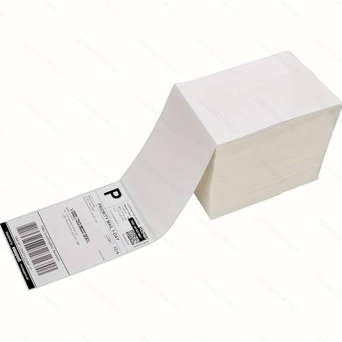 4 x 6 thermal shipping labels with perforations 500 1000 2000 direct thermal labels permanent white mailing labels for thermal printer warehouse labeling shipping supplies perforated edges print labels shipping companies home shipping