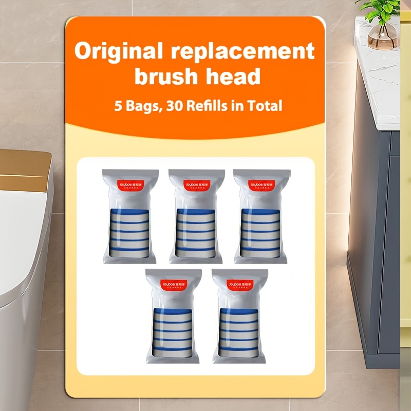 Press-to-open/close Lid Suitable For Public Toilet, Bathroom Trash Can With Brush Set Or 30 Refill Pack Options, 2gal Compact Crevice With Brush Holder, For Rv, Small Bin (polished)