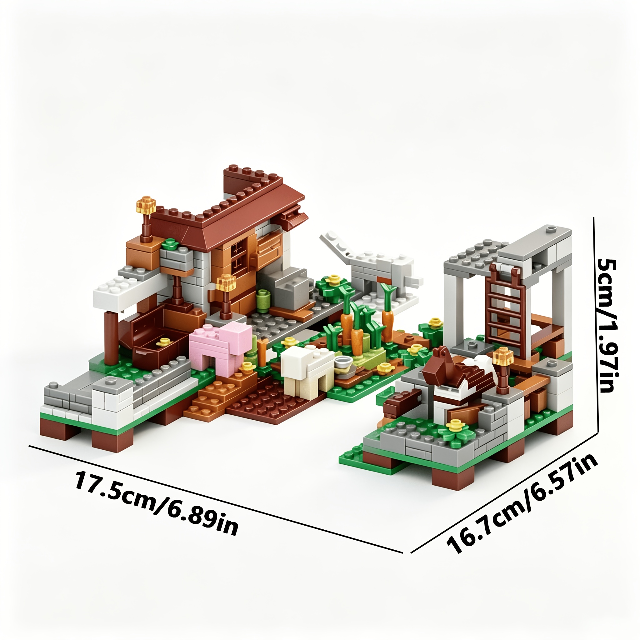 Creative City Farm Building Blocks Set