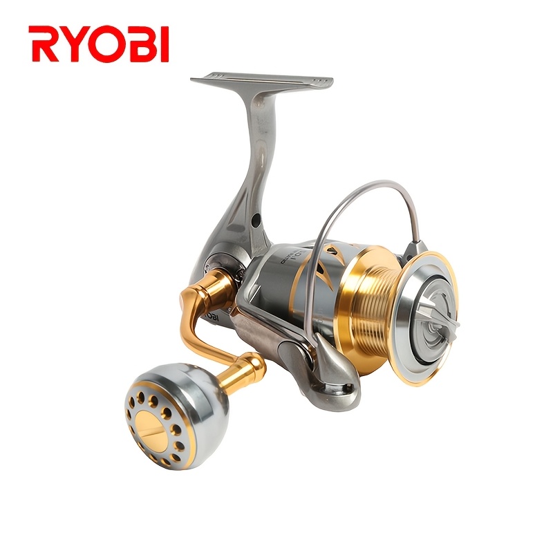 New RYOBI Brand Spinning Reel Suitable for Saltwater Use, Fishing Reel,  Fishing Line Reel, BALL BEARING: 8+1, GEAR RATIO: 5.0:1, MAX. DRAG */20KG.  Ideal for Fishing