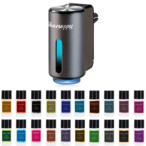 smart car air aromatherapy diffuser fragrance car air fresheners with three adjustable humidifier essential oil diffuser for vehicle