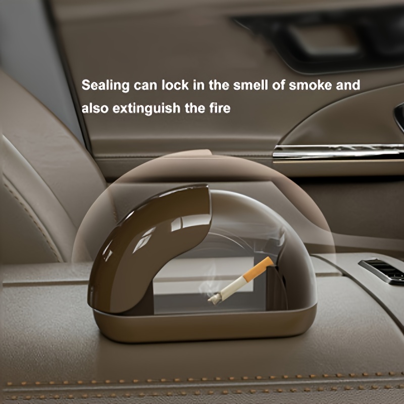 New type of car-mounted ashtray with windproof and dust-resistant features, featuring a metal inner casing and easy-open design for a driving experience., Ashtray For Car, Portable Ashtrays For Cigarettes, Portable Ashtrays Car Ashtray With Lid, Ash Trays, Ashtrays For Cigarettes, Car Ashtray Car Ashtrays For Cigarettes, Ashtray Car, Ash Tray For Car, Travel Ashtray, Vehicle Ashtray, Sleek Car Accessory, Modern Ashtray, Highquality Material, Premium Finish, Portable Tray,