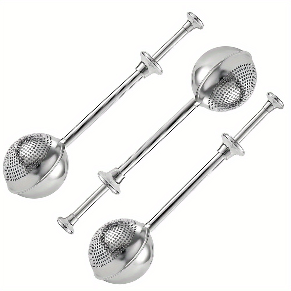 TEMU 2/3pz KING SEA Colapasta Manuale in Acciaio Inossidabile 304 per Zucchero - Setaccio da Cucina e T癡 con Maglia Fine, Ergonomico per un Controllo