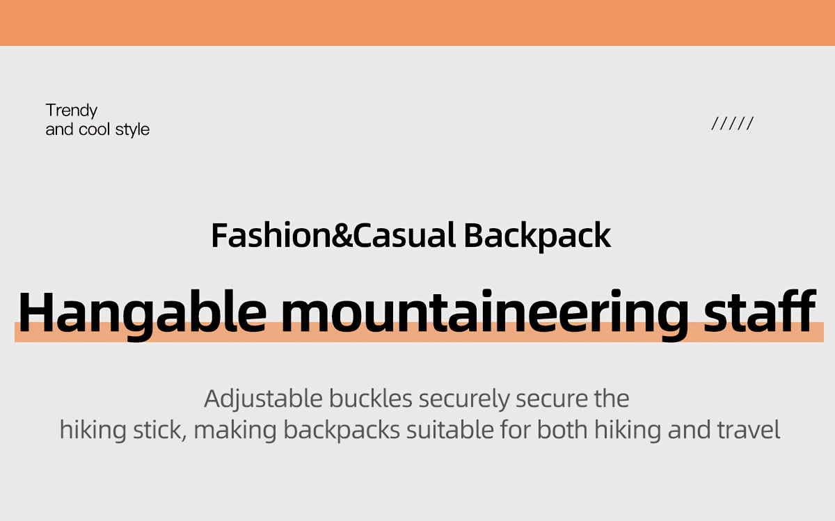 [Large Capacity Hiking Backpack] 10.57 Gallon Large Capacity Hiking Backpack with Shoe Compartment & Laptop Sleeve - Durable Multi-Compartment Travel Backpack with Padded Shoulder Straps, Padded Back Panel & High Quality Design - Blue/Grey/Tan for Camping, Business Travel, School - Ideal Gift for Outdoor Adventurers (36-40L)