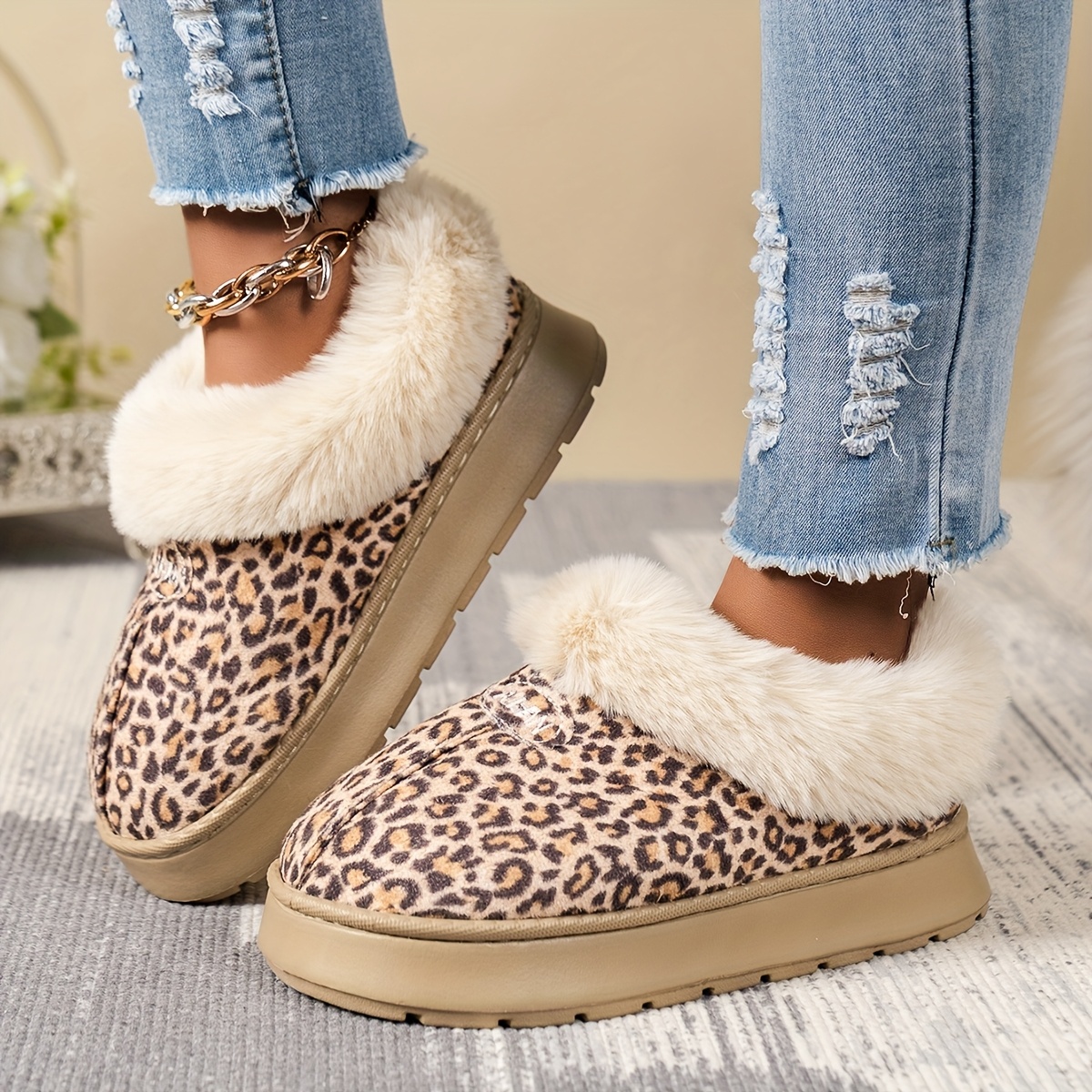 damernas mode inomhus hem bekväma fleecefodrade - Temu Sweden