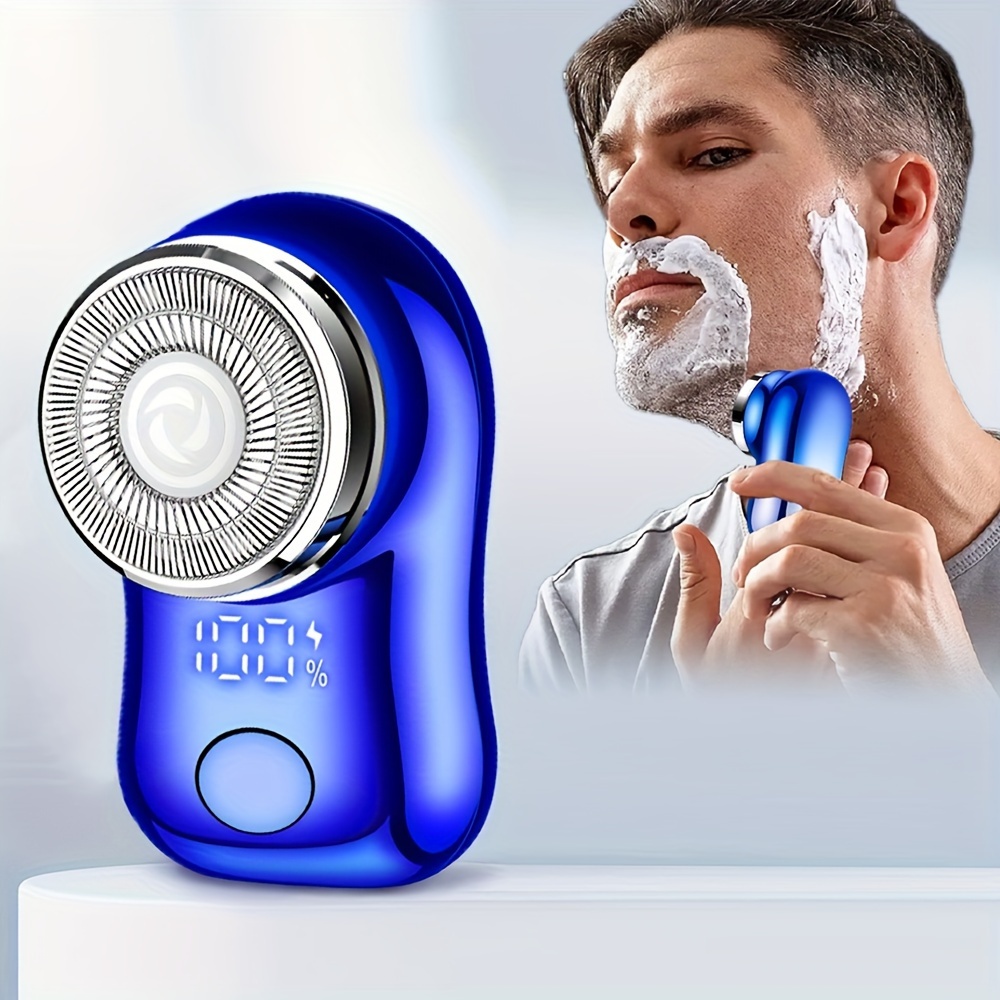 Mini afeitadora eléctrica portátil de bolsillo, máquina de afeitar  eléctrica de viaje 2023 para hombres, maquinilla de afeitar eléctrica  mágica en
