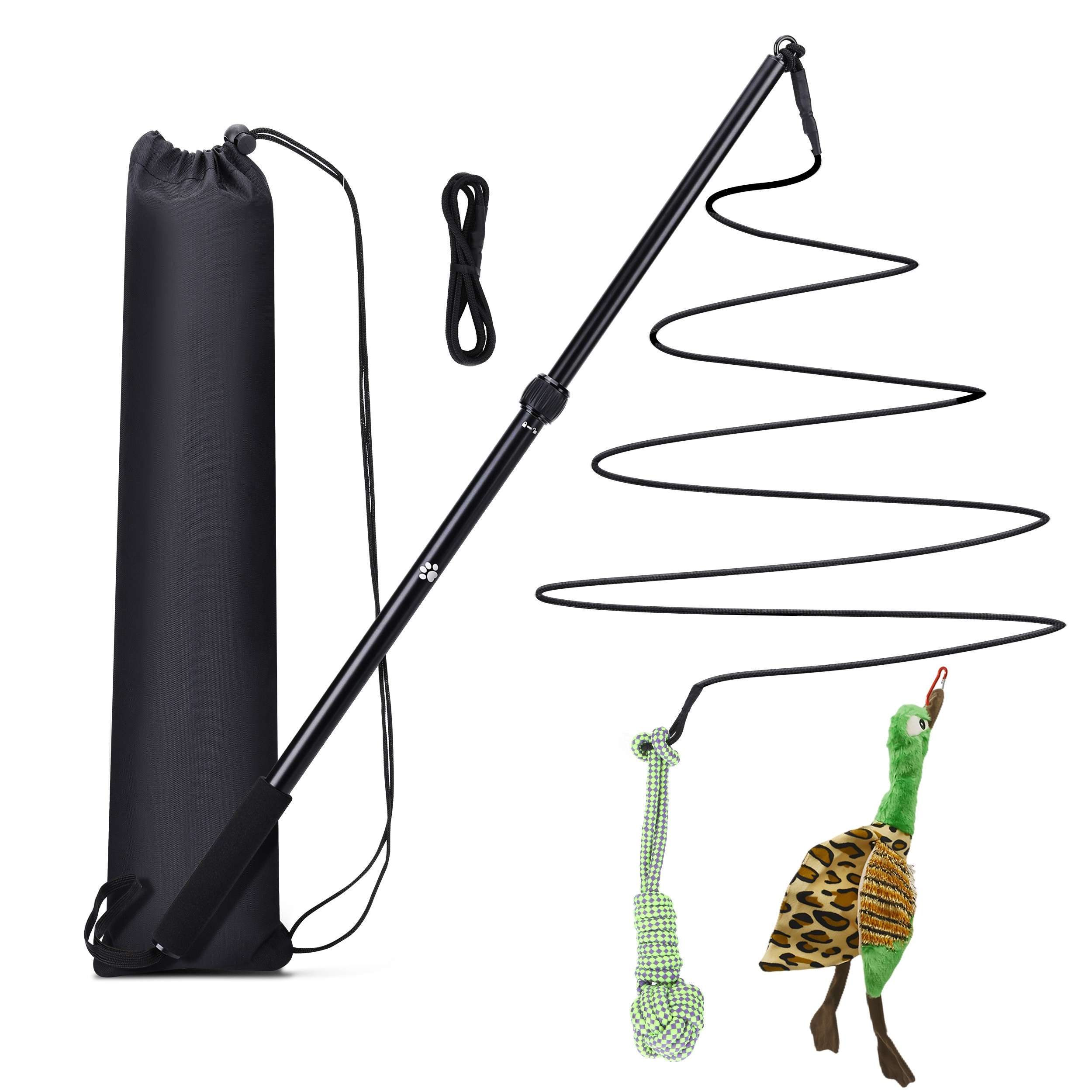 Short Stick for Dogs - Ball + Beaver / Ball + Duck