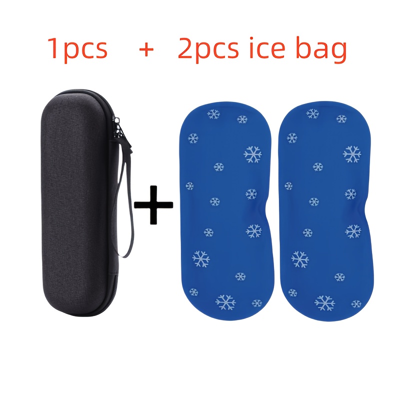 insulin refrigeration bag with 2 reusable ice bags for insulin pen portable   refrigeration bags for diabetes and other diabetes supplies suitable for daily life and travel