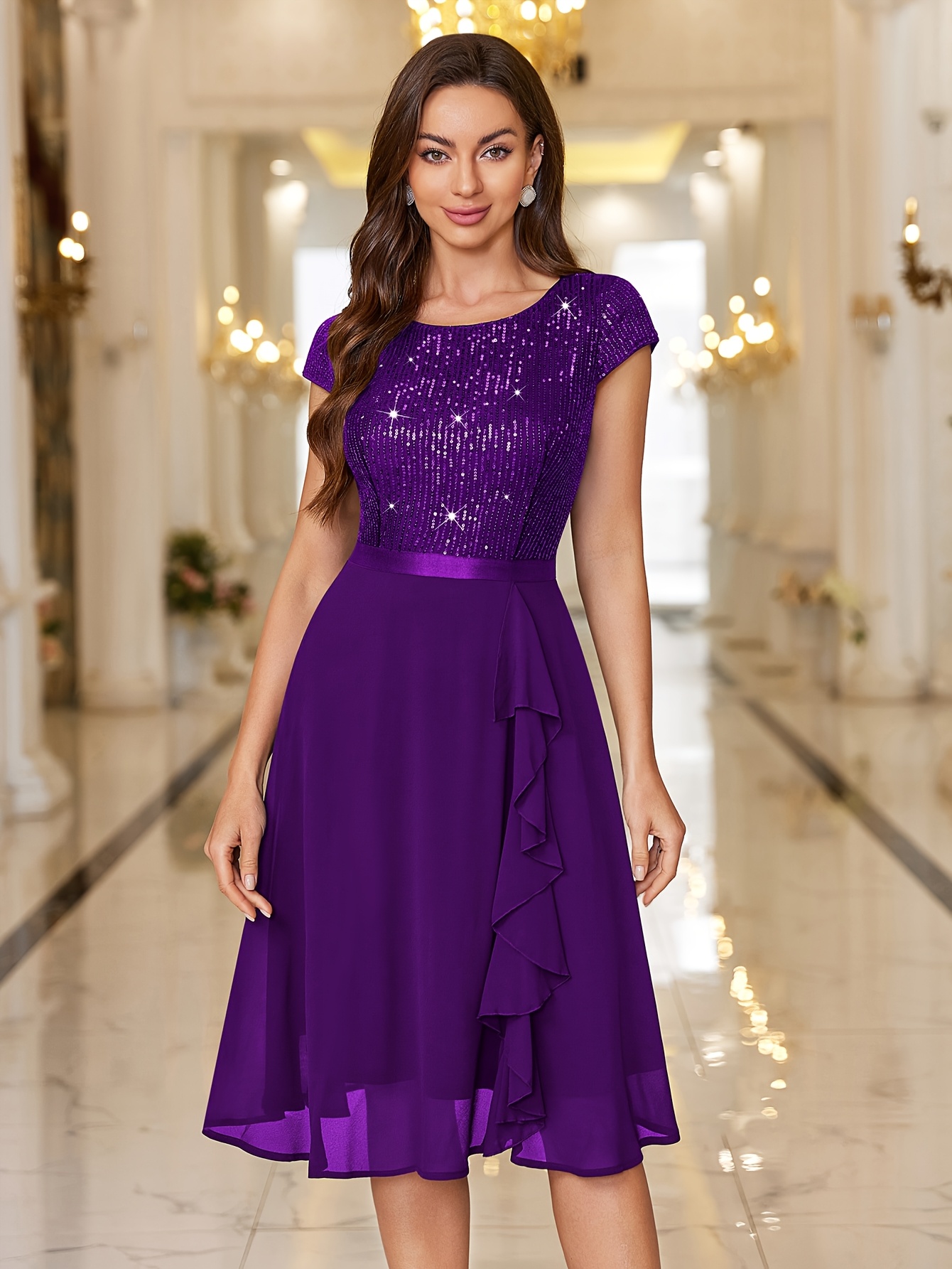 glitter birthday dress for women Shiny Sheath Strapless Corset Sequin Prom Dresses Birthday Dresses wit –  shinydress main image 0