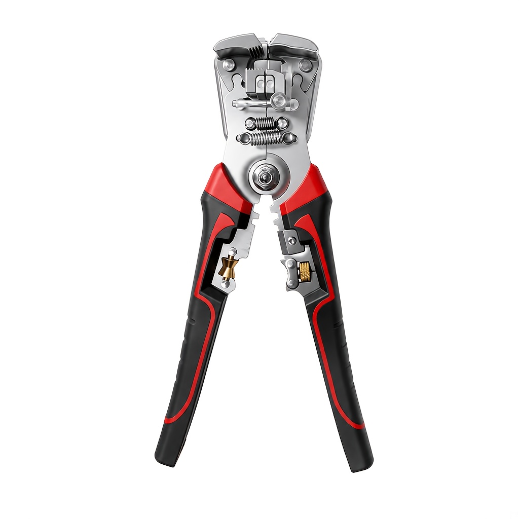 TEMU 1pc Multifunctional Automatic Wire Stripper, Designed For Electricians, Professional-grade Crimping Tool, Newly Upgraded For One-second Wire