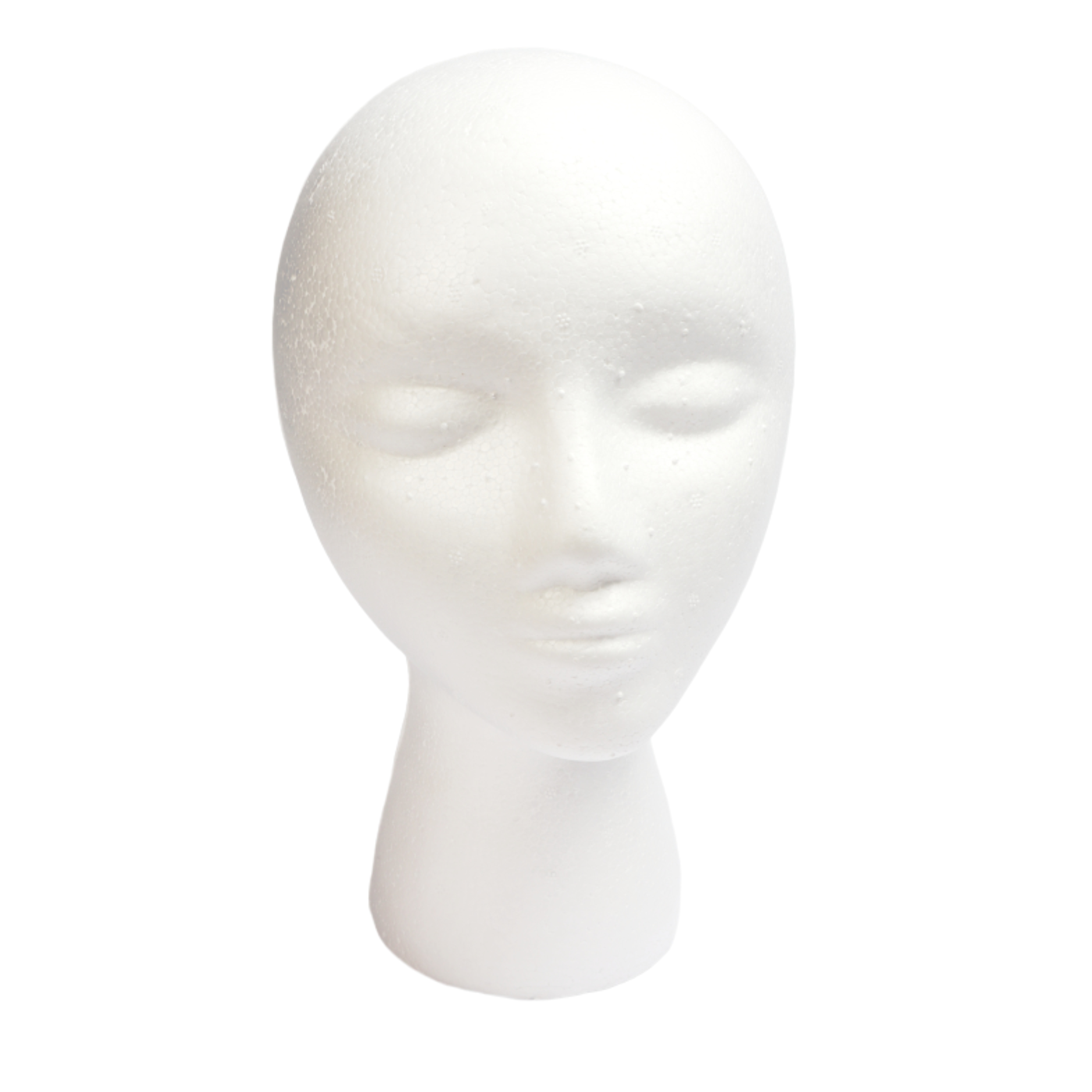 

1pc Pvc Female Mannequin Head For Wigs, Hats, And Masks - Durable Wig Stand And Holder For Styling And Display, Ideal For Home, Salon, And Travel Use