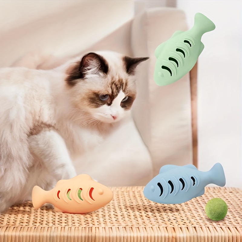 Cat Toy Fish On A Stick - Temu