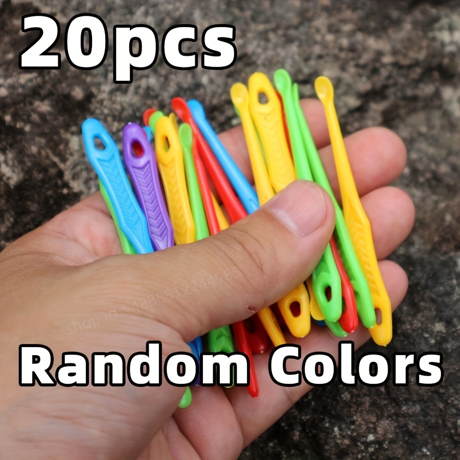 Plastic Ear Pick Plastic Ear Scoop (random Color Delivery)