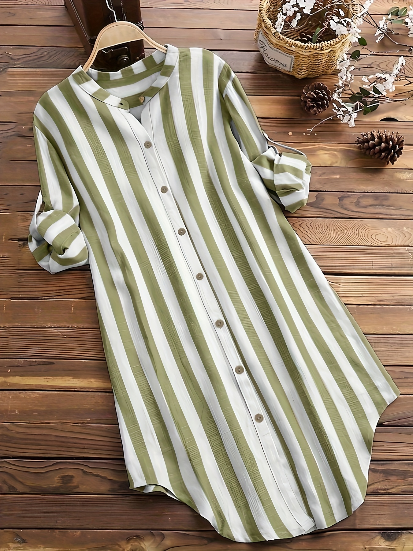 chinese dress ladies Audrey Pleated Mini Shirt Dress main image 1