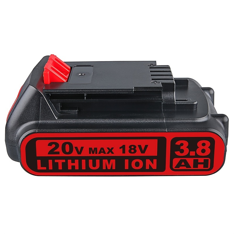 TEMU 3.8ah Lbxr20 Lithium Replacement Battery For Black And Decker 20v Lbx20 Lst220 Lbxr20b-2 Lb2x4020 Compatible With Black And Decker 20 Volt Tools
