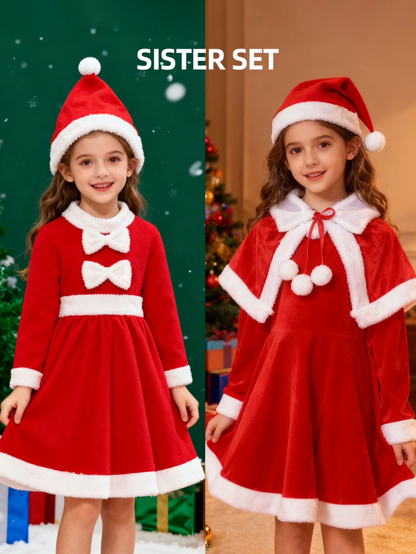 Women's Christmas Snowman Mini Dress - Color Block Striped Long Sleeve Ruffled Holiday Party Dress - View #12