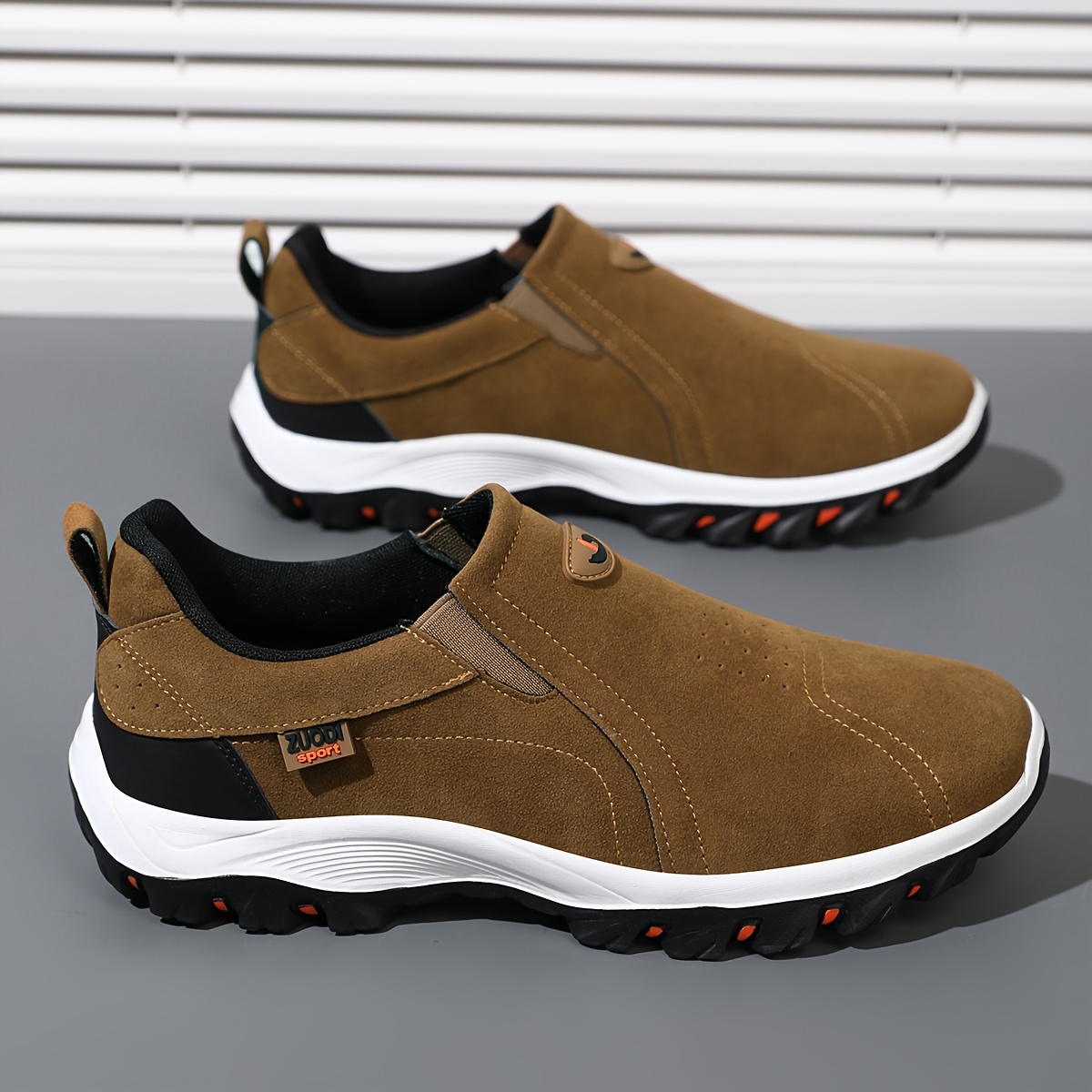Men's Fat Wide Toe Athletic Shoes, Comfortable Sneakers for Active Use