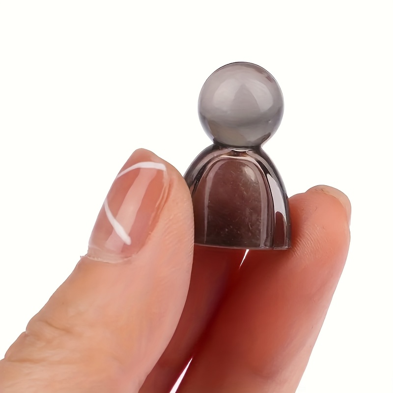 Acrylic Interactive Colored Human Chess Piece Set