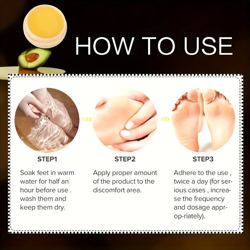 Foot Cream Suitable for Dry And Cracked Feet And Heels, Prevents Foot Fissures, Leaving Your Feet Smooth And Soft, Deeply Moisturizing Foot Care, Contains Plant Squalane.