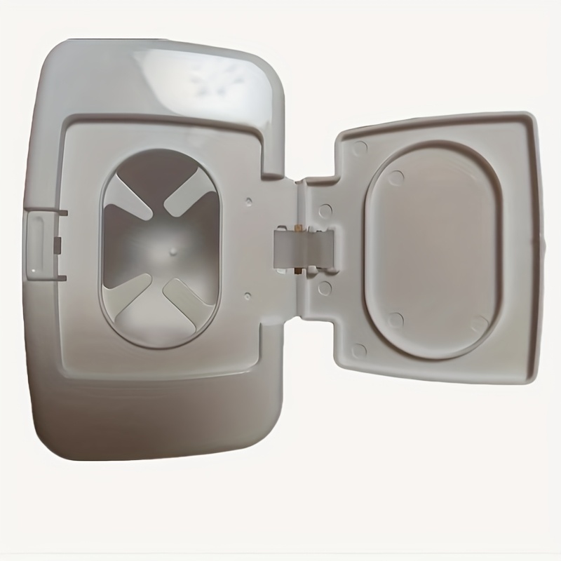 -to-open Wet Wipes & Dispenser Box With Lid - Hygienic -hand Operation, Portable Plastic Case Suitable, Travel, -the- Wet Wipes &