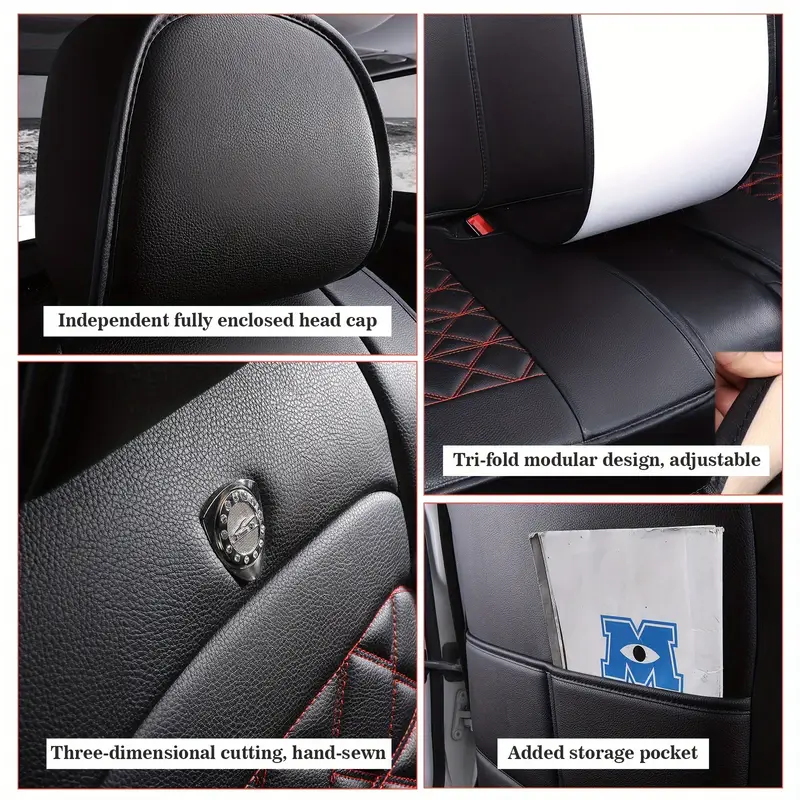 DIKSOAKR Car Seat Covers Fit for Kia Optima 2007-2015, 5 DIKSOAKR Car Seat Covers Fit for Kia Optima 2007-2015, 5