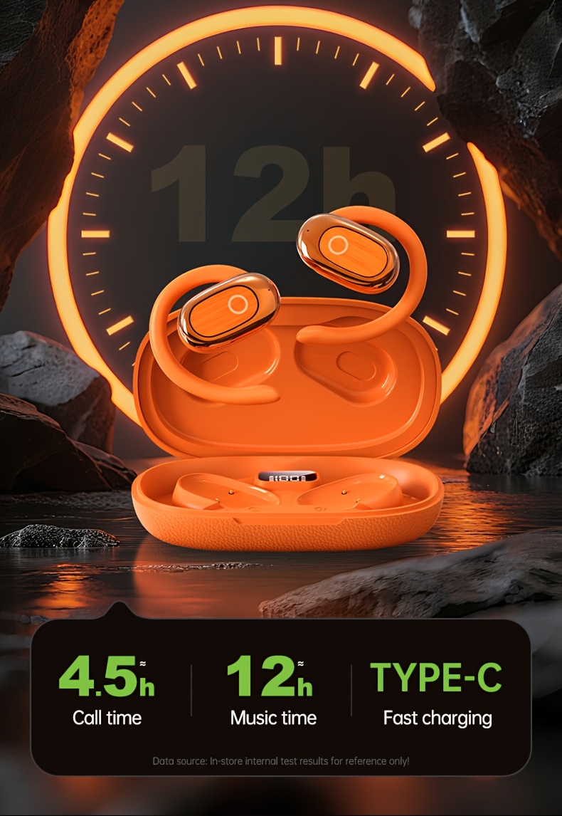 Acer'S Brand New And Authentic Open-Ear Wireless Headphones Feature an Air Conduction Design That Doesn'T Go Inside The Ear, Perfect for Sports, with a Large Battery And Extended Standby Time