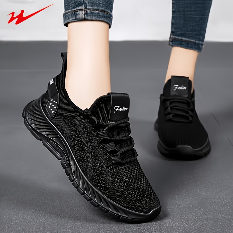 Unisex Wide Toe Box Mesh Slip-On Athletic Shoes
