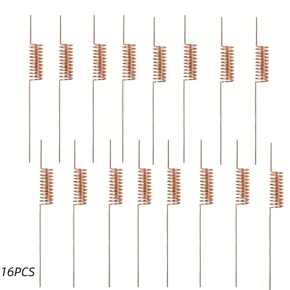 Image of 7/16pcs Copper Electroculture Plant Stakes - Soft Copper Wire Long Stakes Pure Gardening For Gardening Growing Plants And Vegetables