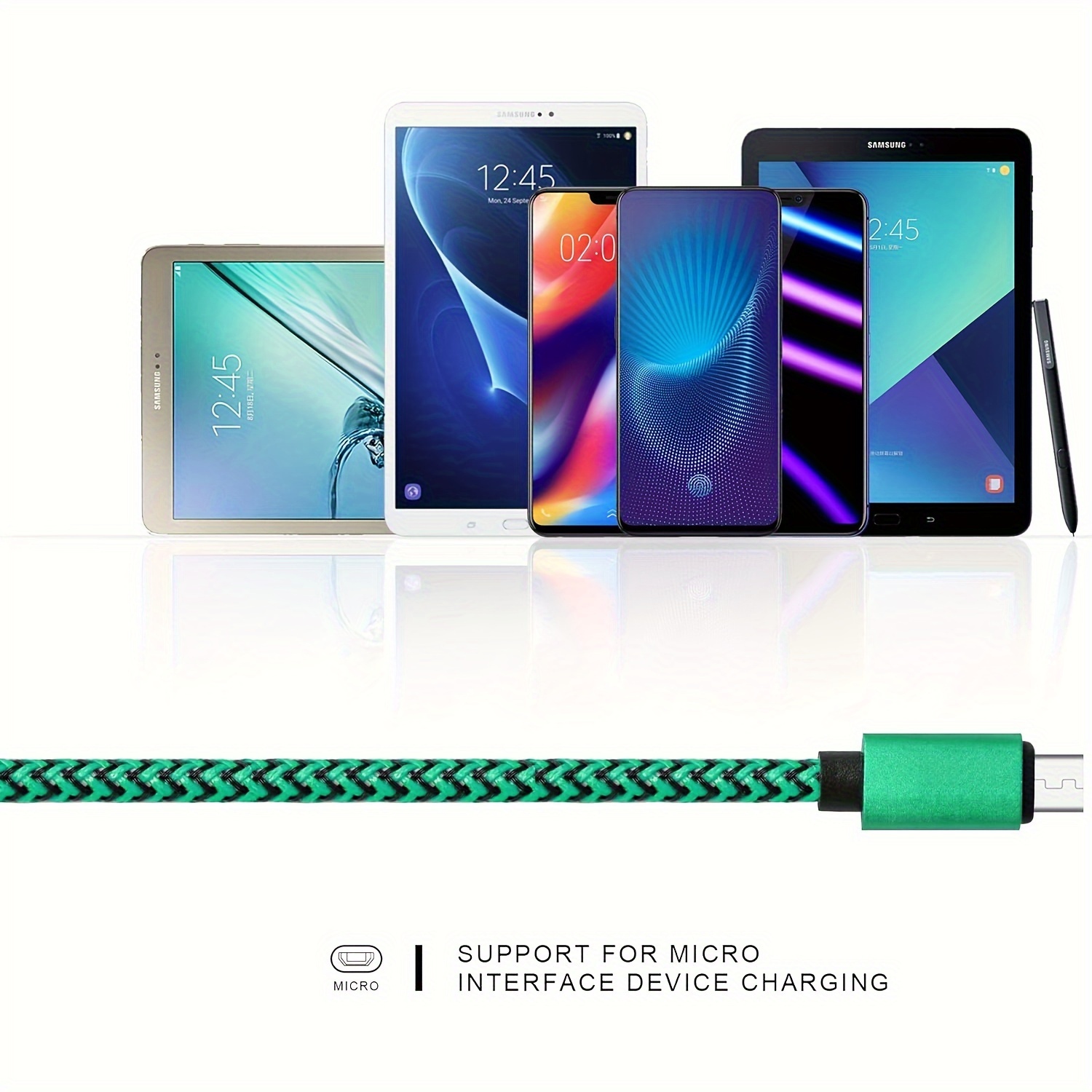 micro usb cable used data transmission stable charging made - Temu