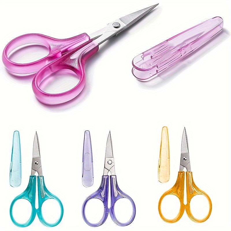 

[ ] 4pcs Sharp Set - Steel, For Sewing, Embroidery, Cutting And Crafts