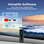 2025 upgrade wudung tx8 original mini tv stick de red inteligente de 10 wifi inalámbrico 5,0 procesador h313 soporta 4k ultra hd soporta tv stick dispositivo de red player para ver tv en casa y deportes