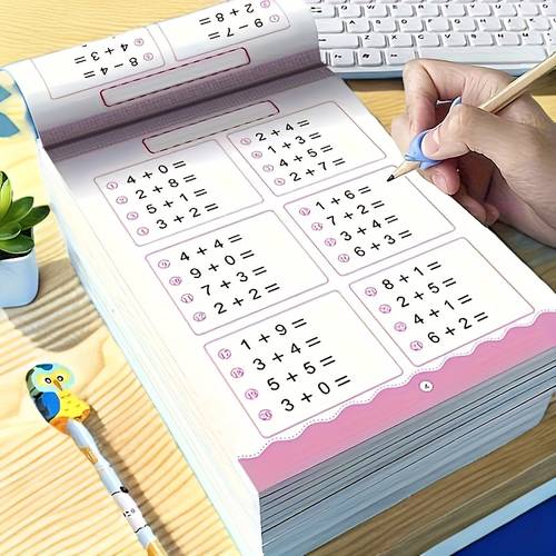 basics of mathematics addition and subtraction paper workbooks and thinking and skills birthday christmas and halloween gifts math learning tools