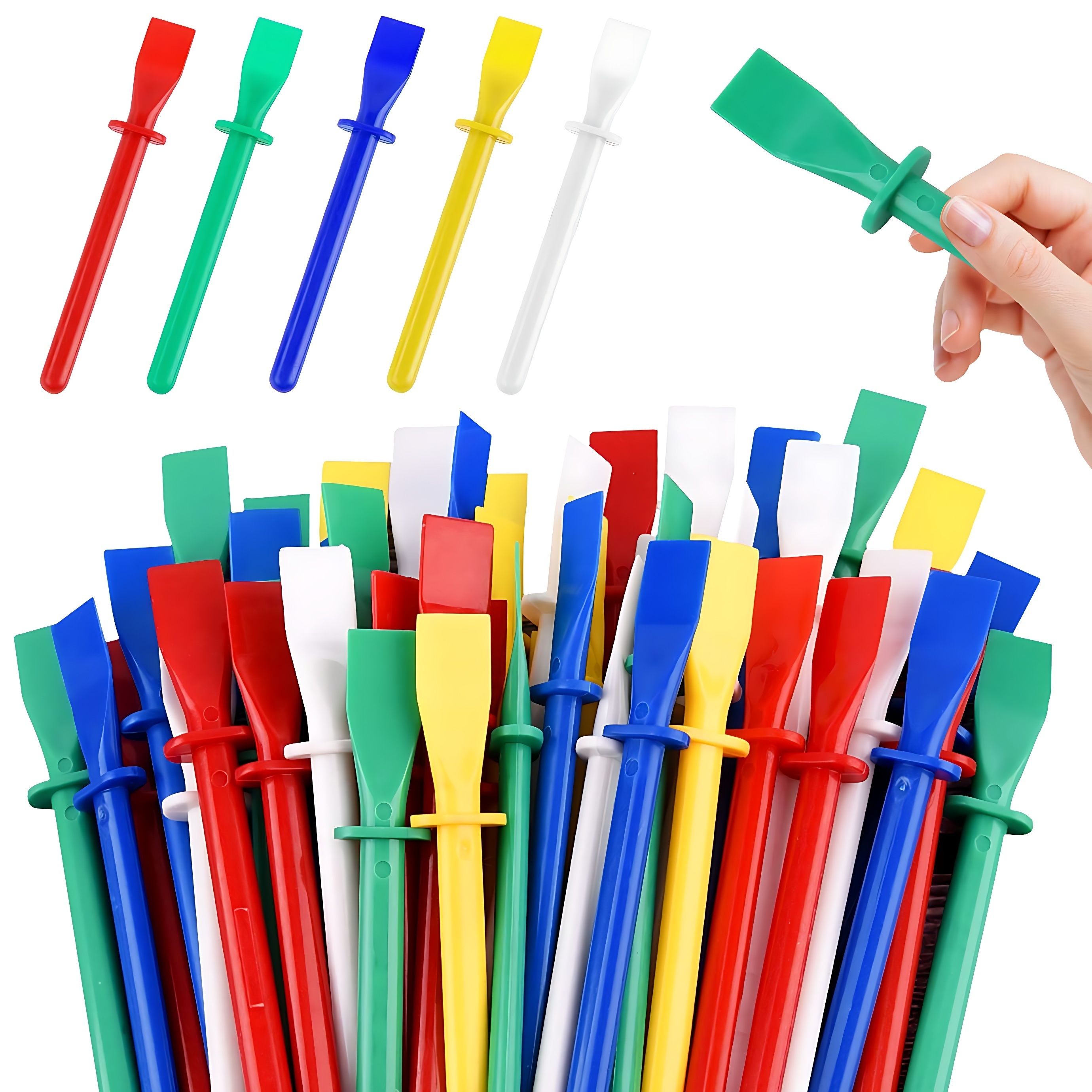 

15pcs Glue Tool, Glue Stick, Multi-color Glue Sticks, Painting Scrapers For Diy Art Craft