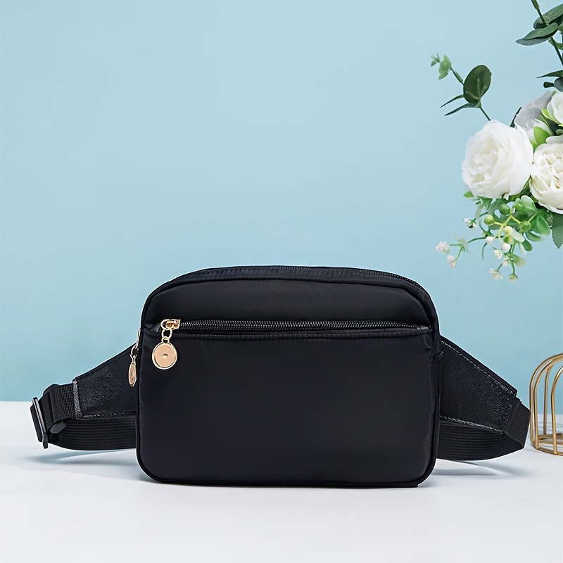 E-shop Stylische und minimalistische Umhängetasche mit sicherem, verstellbarem Riemen, als trendige Tasche, vielseitige Hüft- oder Brusttasche und
