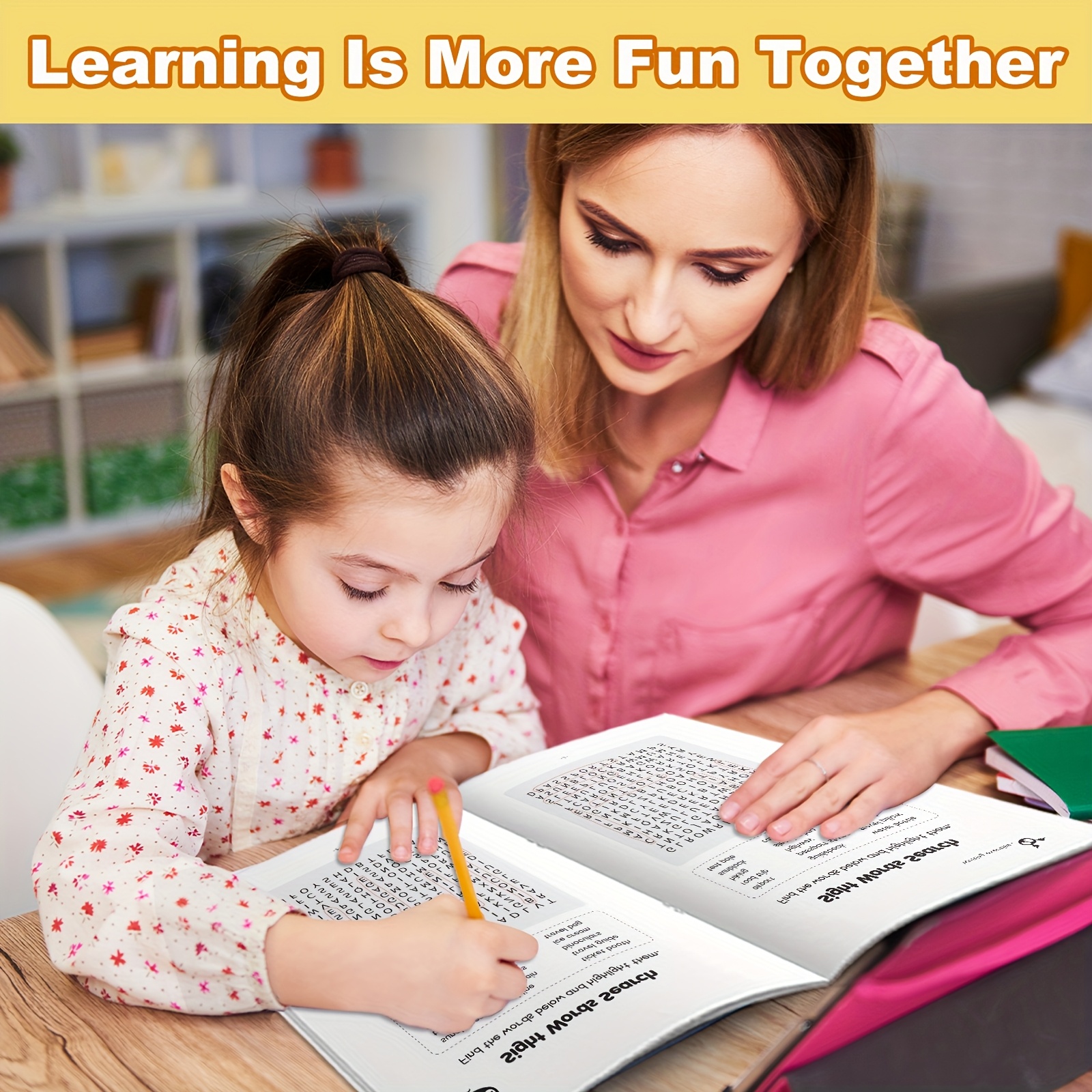 Word Writing and Search Puzzle Book: A Fun Way to Practice Spelling and Expand Vocabulary