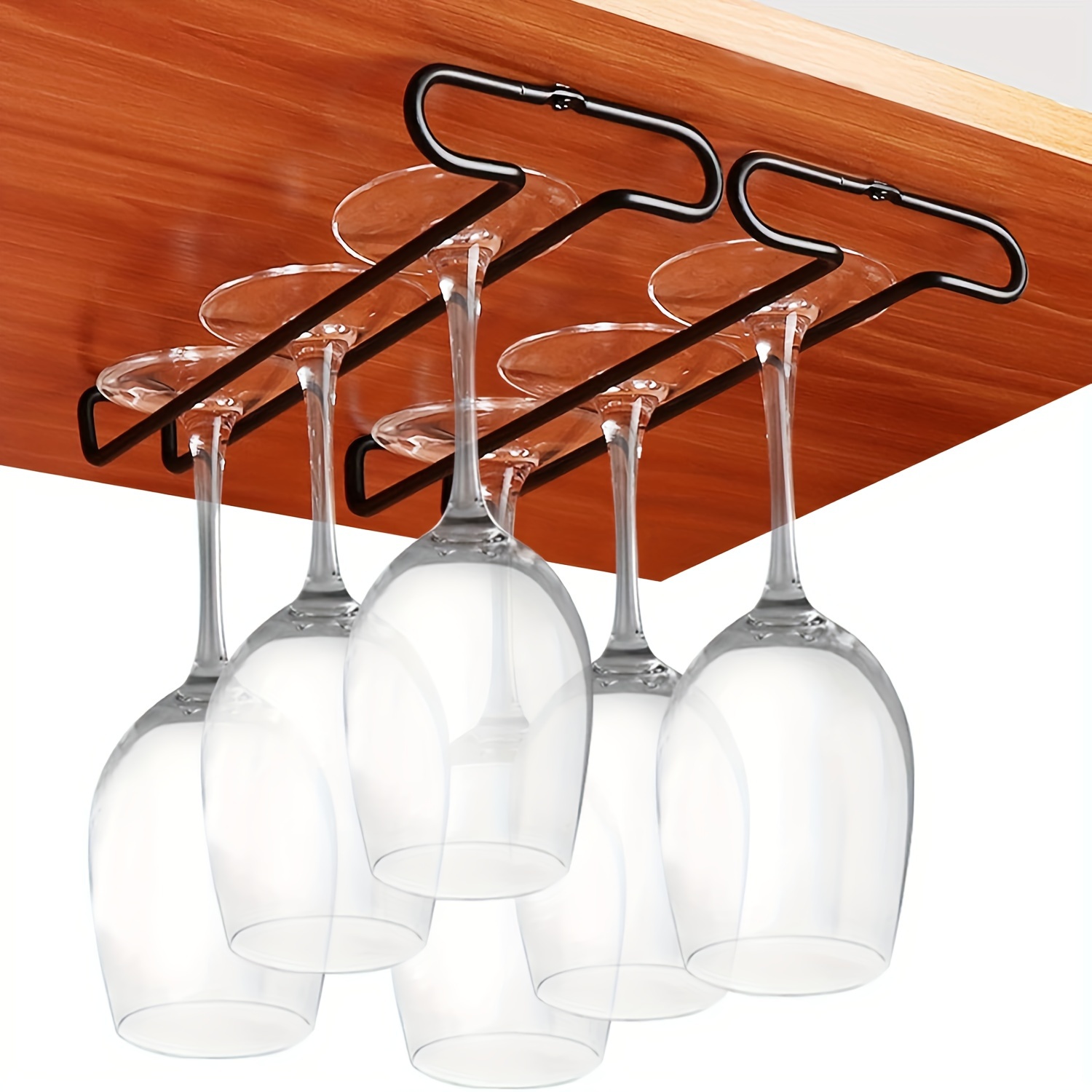 wine glass rack sold on Temu United States