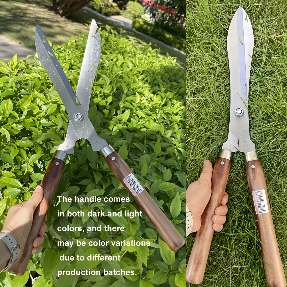 1pc 52 cm 20 5 inches extra long large and fashionable gardening shears   durable metal featuring an ergonomic   for   trimming ideal for lawn care and gardening activities