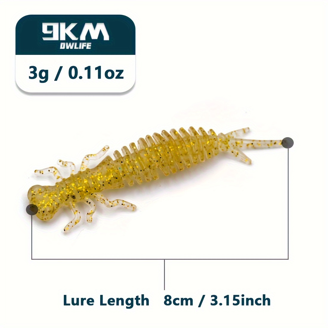 Dragonfly Larva Lures Bionic Soft Bait Freshwater Fishing - Temu New Zealand