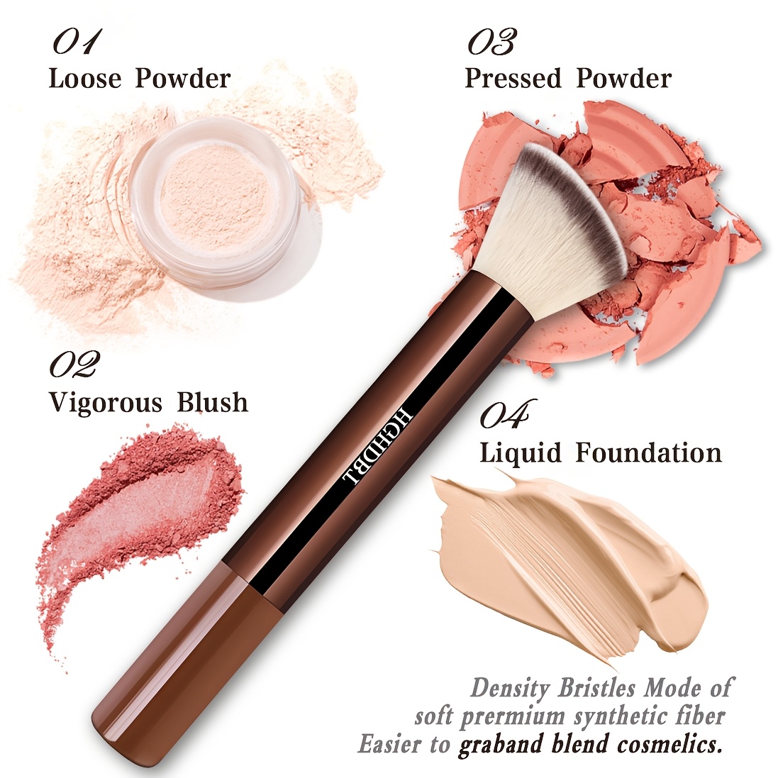 37pcs Professional Makeup Kit with Brushes and Sponges