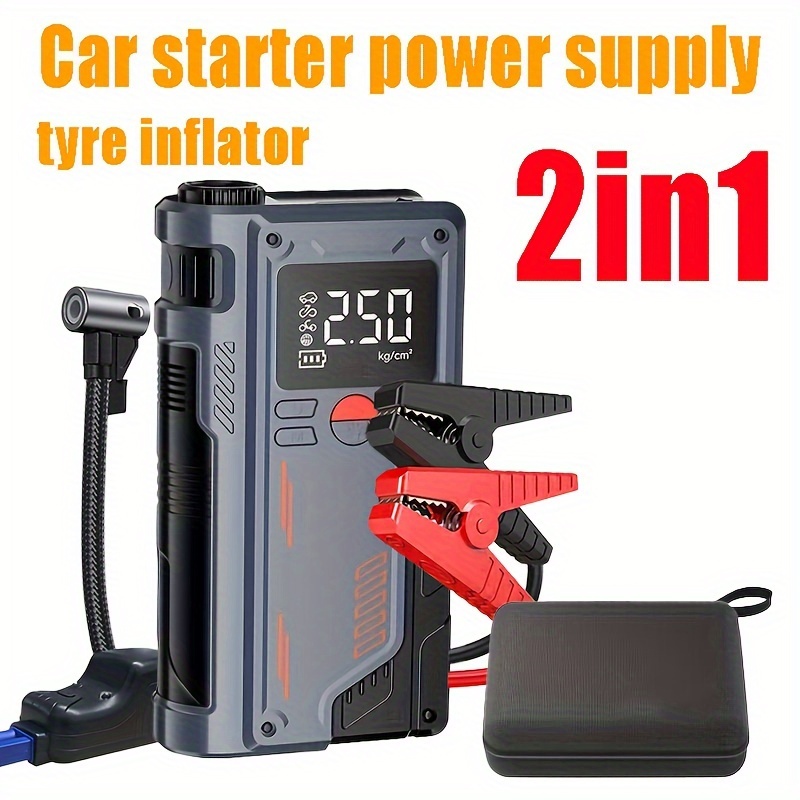 

5000a Car Air , Box 150psi Battery Tire , Car Battery Charger Portable For 2.64 Gallon .38 Gallon Diesel