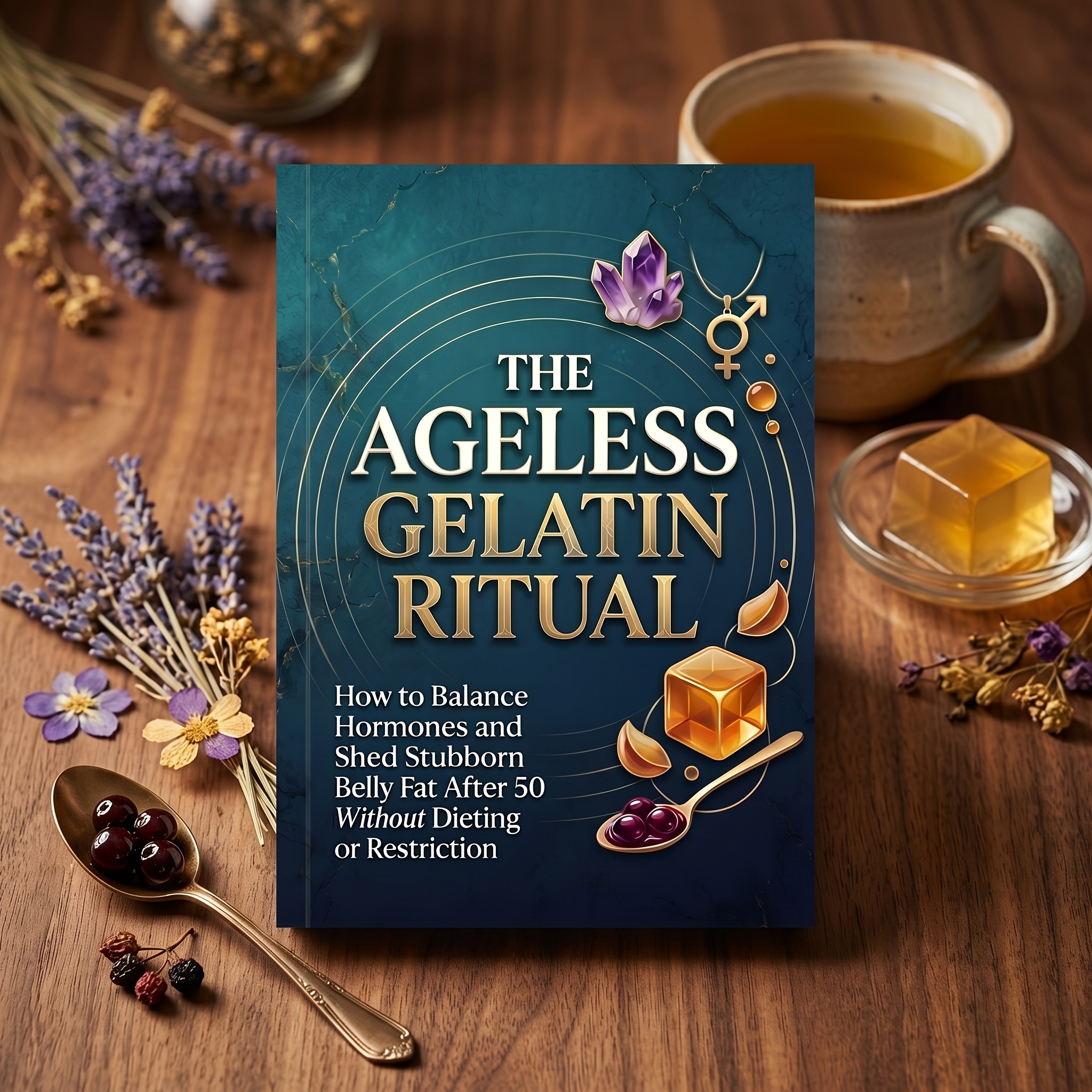 The Ageless Gelatin Ritual: How to Balance Hormones and Shed Stubborn Belly Fat After 50 Without Dieting or Restriction