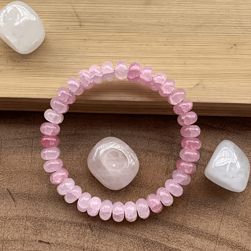 Handcrafted Amethyst Bead Bracelet for Women